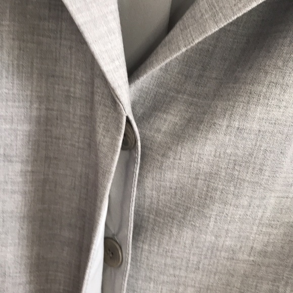 Liz Claiborne Collection Blazer Light Gray Size 8 - Picture 5 of 6